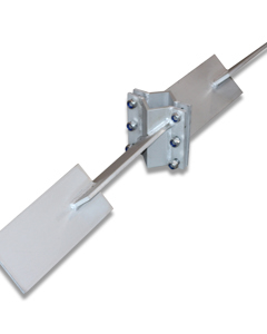 Impeller 10x140 d1300 shaft 60 square SST